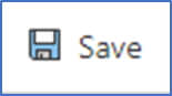 screenshot of save button